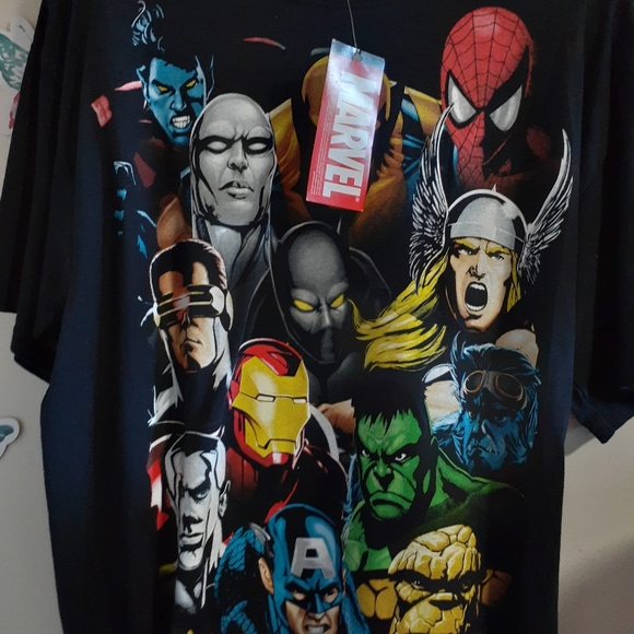 Vintage Marvel tshirt size large - Picture 5 of 8